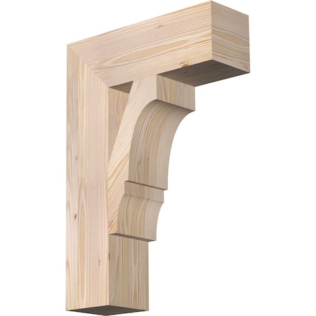Ekena Millwork Balboa Block Smooth Bracket, Douglas Fir, 5 1/2"W x 18"D x 26"H BKT06X18X26BOA05SDF